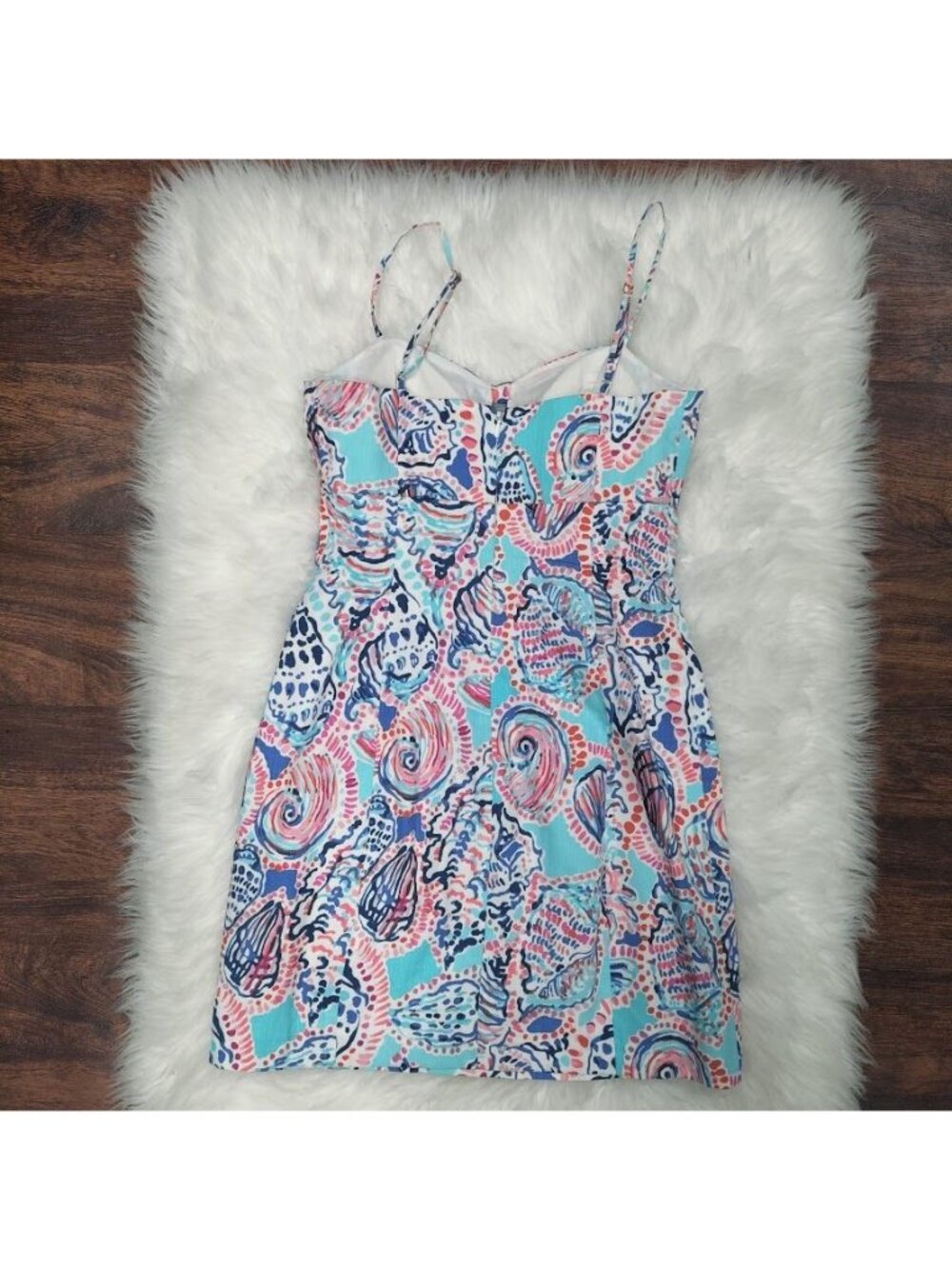 Lilly Pulitzer Shell Me About It Petra Sundress Mini Dress Women's Size XS - Picture 7 of 15